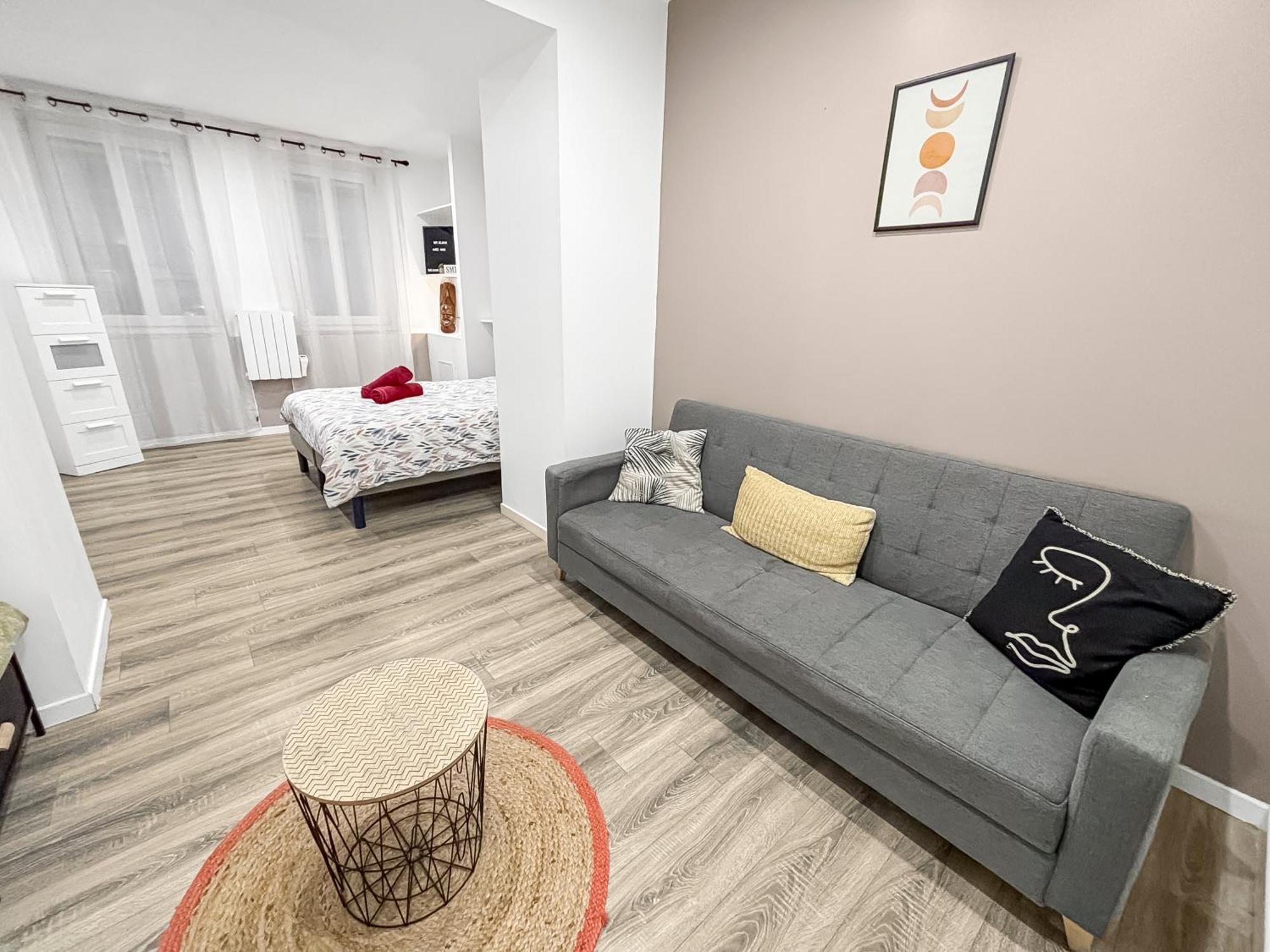 Studio Cosy Au Coeur De Boulogne Eksteriør bilde